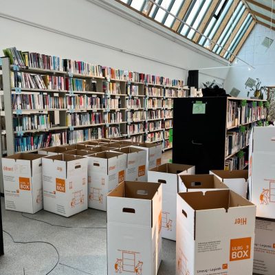 Umzug Bibliothek Lustenau